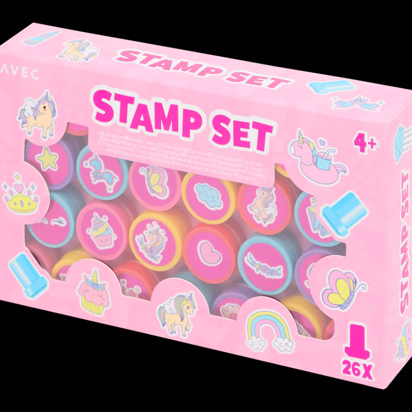 Action Malen & Zeichnen<Stempel-Set