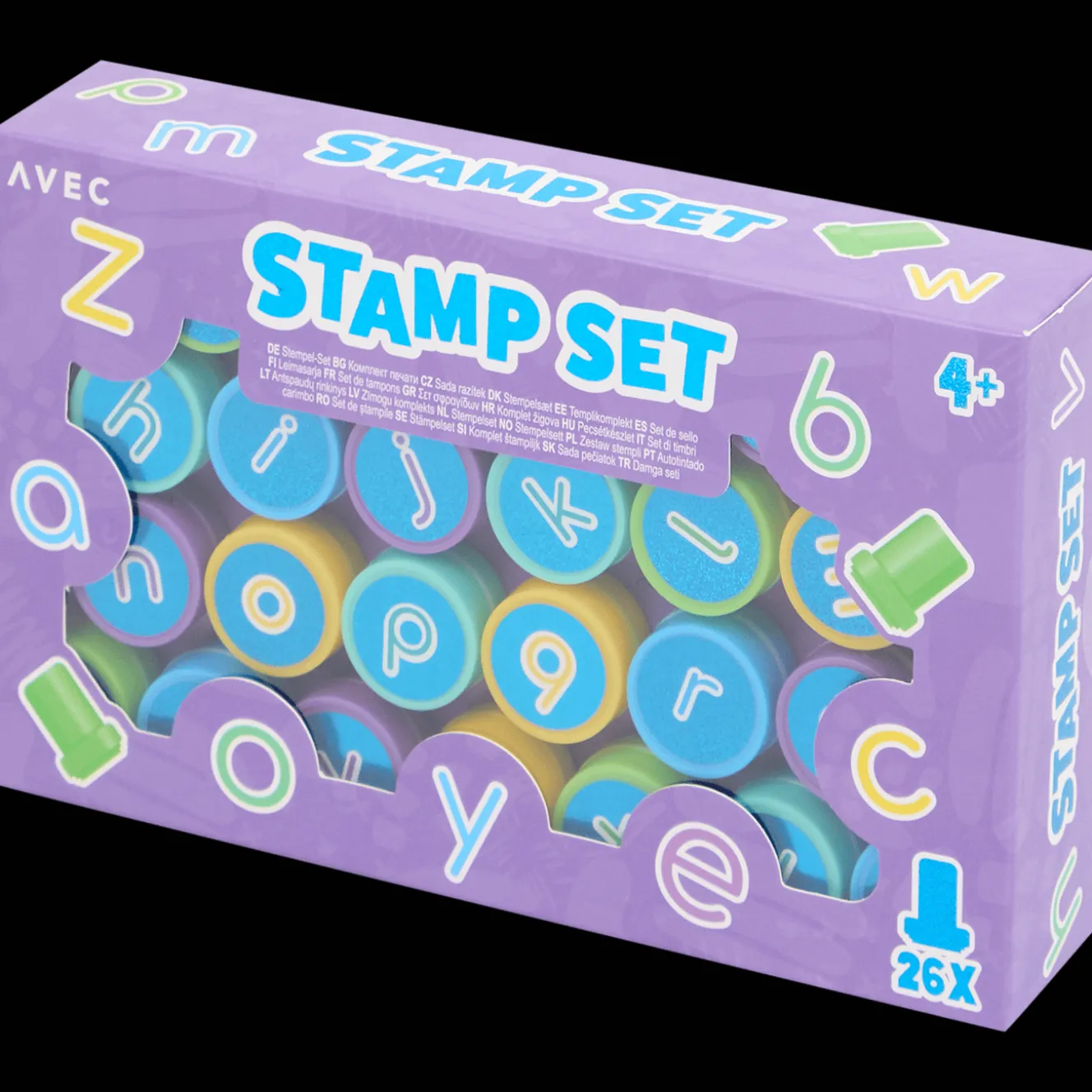 Action Malen & Zeichnen<Stempel-Set