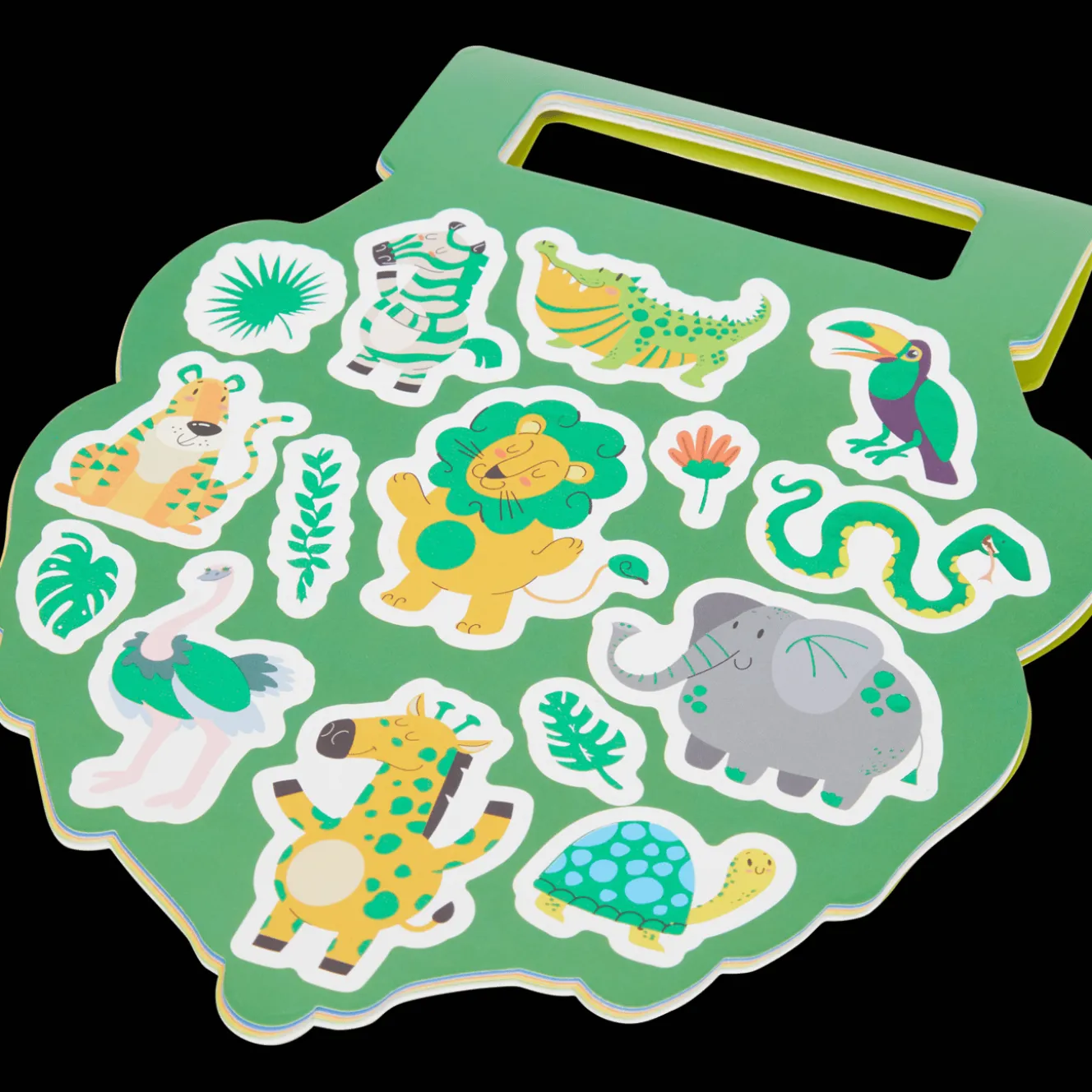 Action Basteln<Stickerbuch
