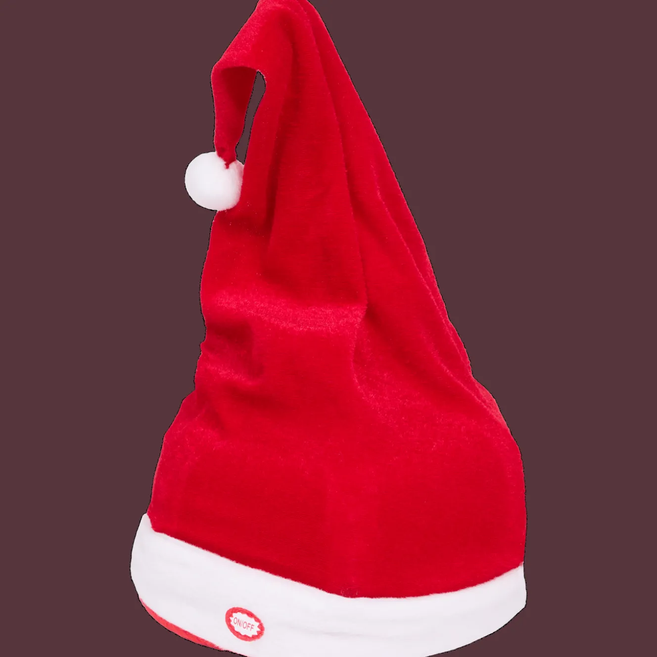Action Saisondekoration<Tanzende Weihnachtsmütze mit Musik