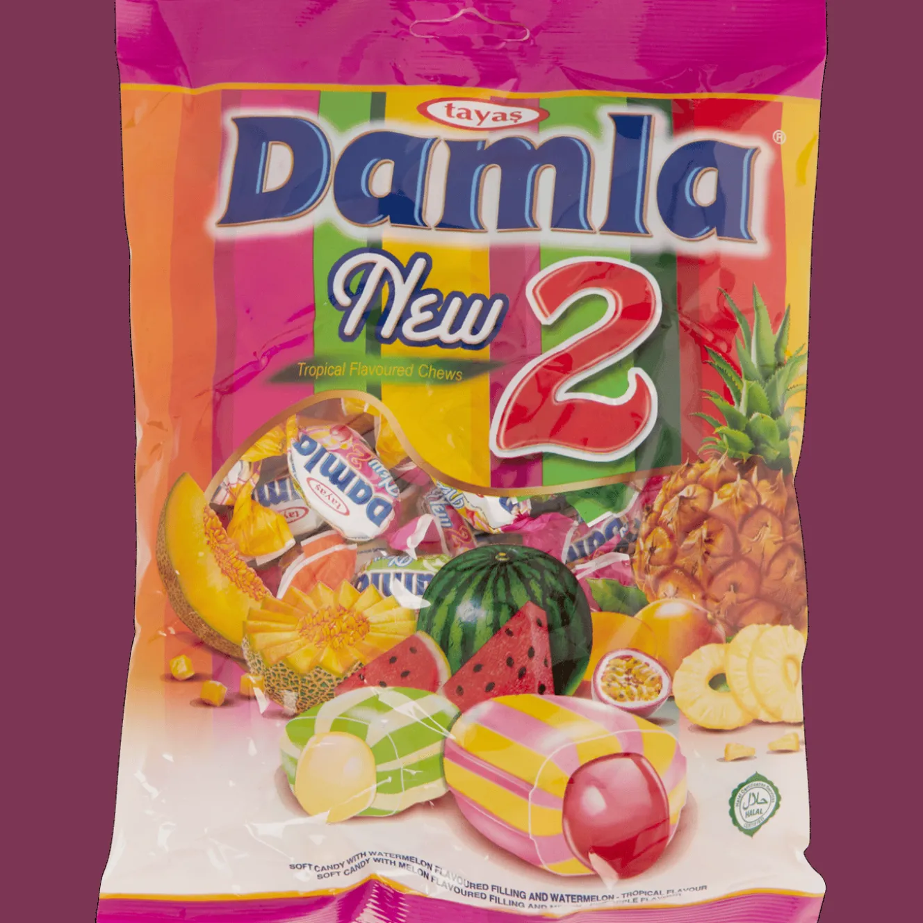 Action Süßigkeiten & Lakritz<Tayas Damla Damla Tropische Fruchtbonbons