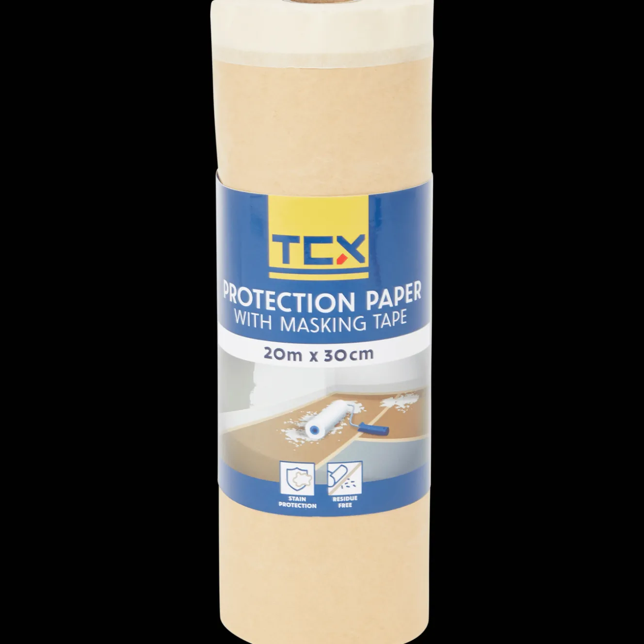 TCX Malerbedarf<Malerkrepp mit Papier