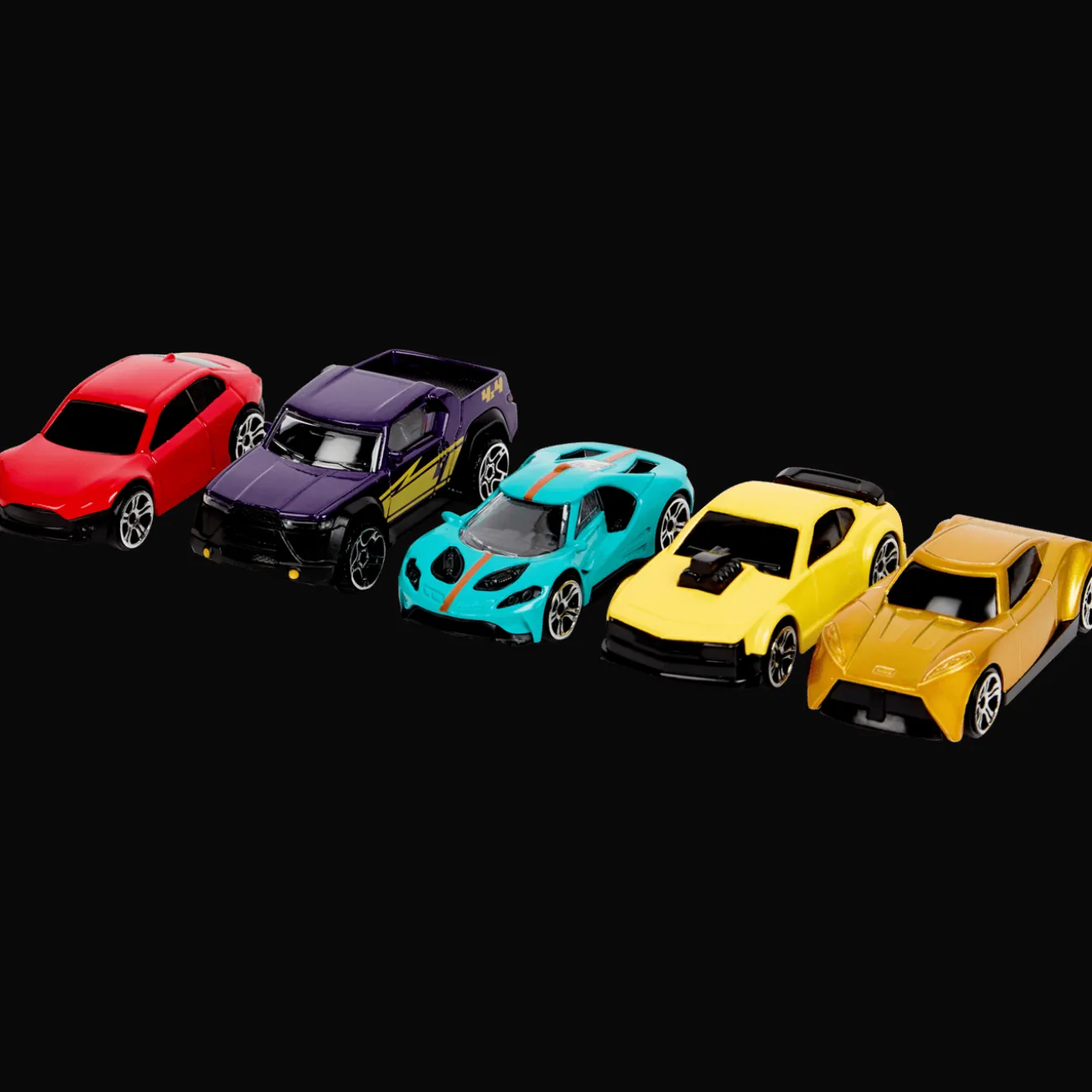 Action Fahrzeuge<Teamsterz Street Machines Spielzeugautos
