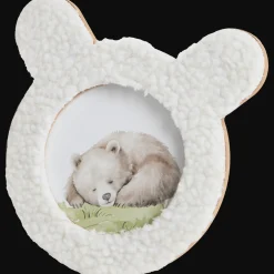 Action Fotorahmen<Teddy-Bilderrahmen mit Plüsch