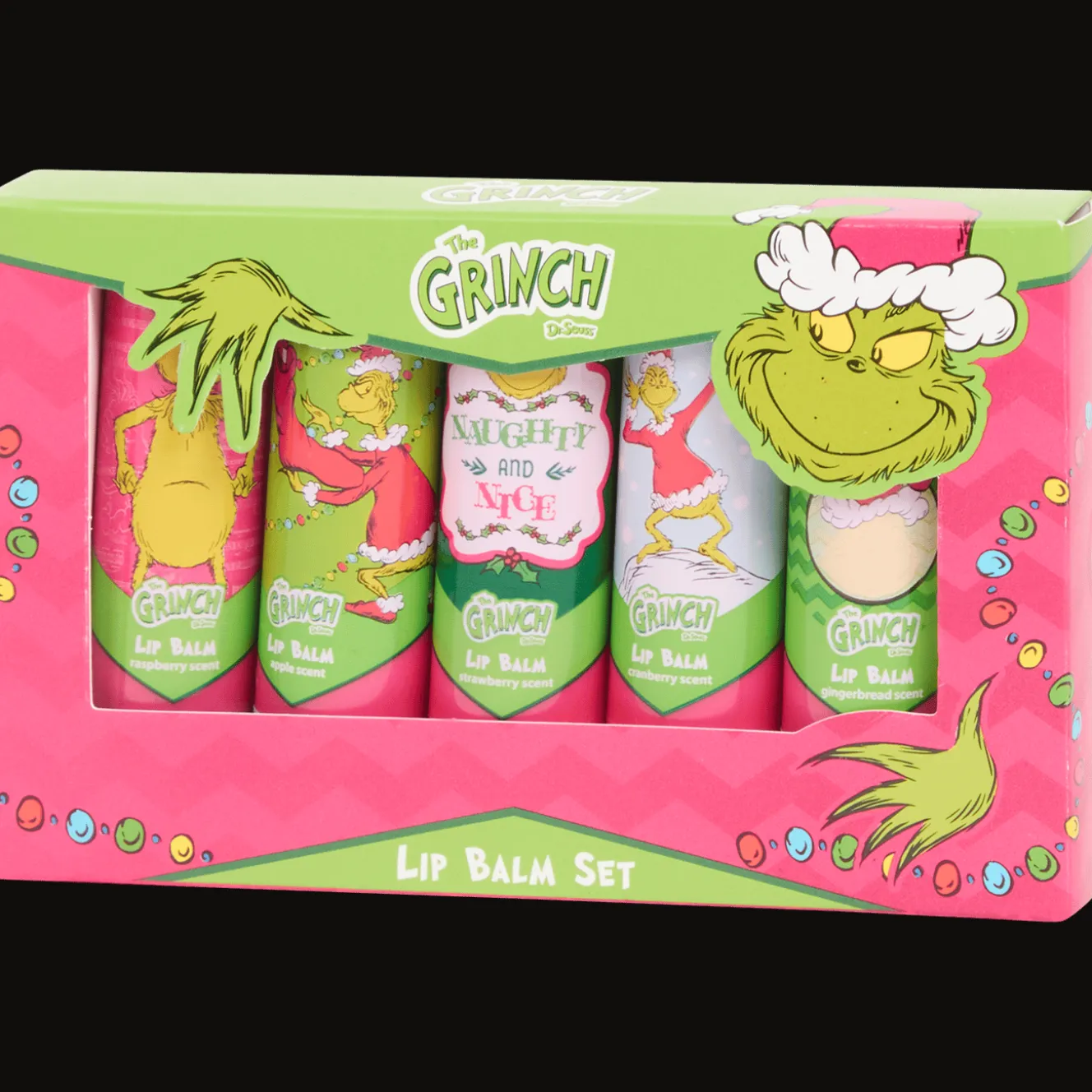 Action Gesichtspflege|Make-Up<The Grinch Lippenbalsam Geschenkset