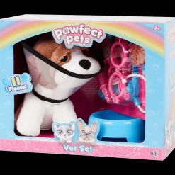 Action Kuscheltiere & Puppen<Tierarzt-Spielset mit Welpe