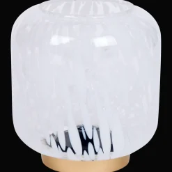 Action Lampen<Tischlampe aus Glas