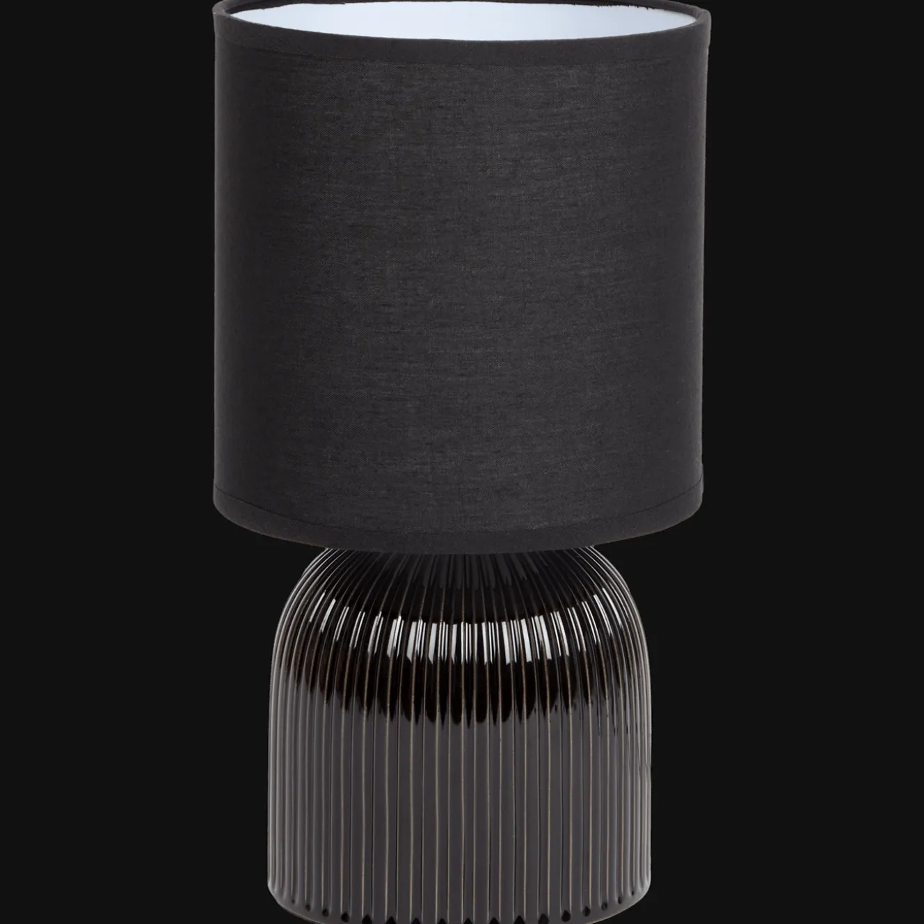 Action Lampen<Tischlampe mit Keramikfuß