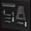 Action Werkzeug<Tools Úloá stáí s písluím Werkzeugwandset