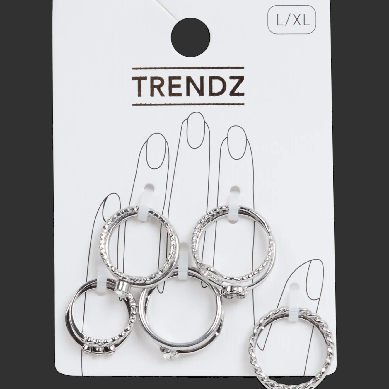 Action Uhren & Schmuck<Trendz Ring-Set