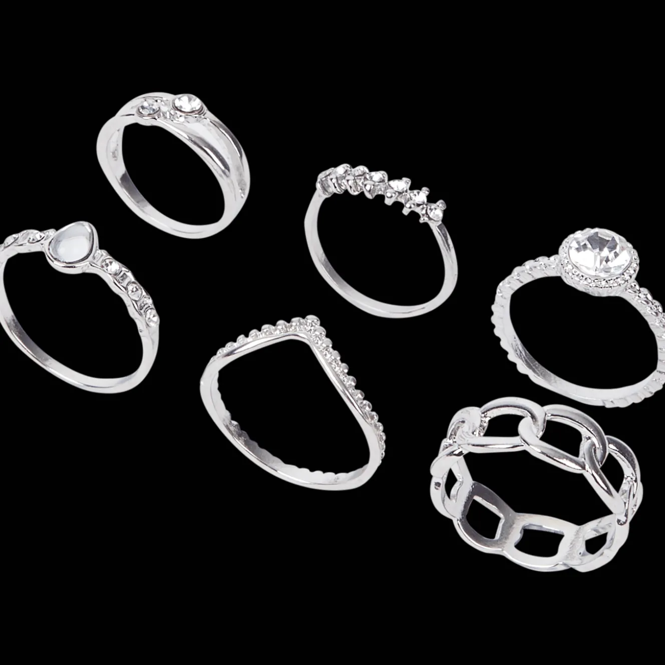 Action Uhren & Schmuck<Trendz Ringset