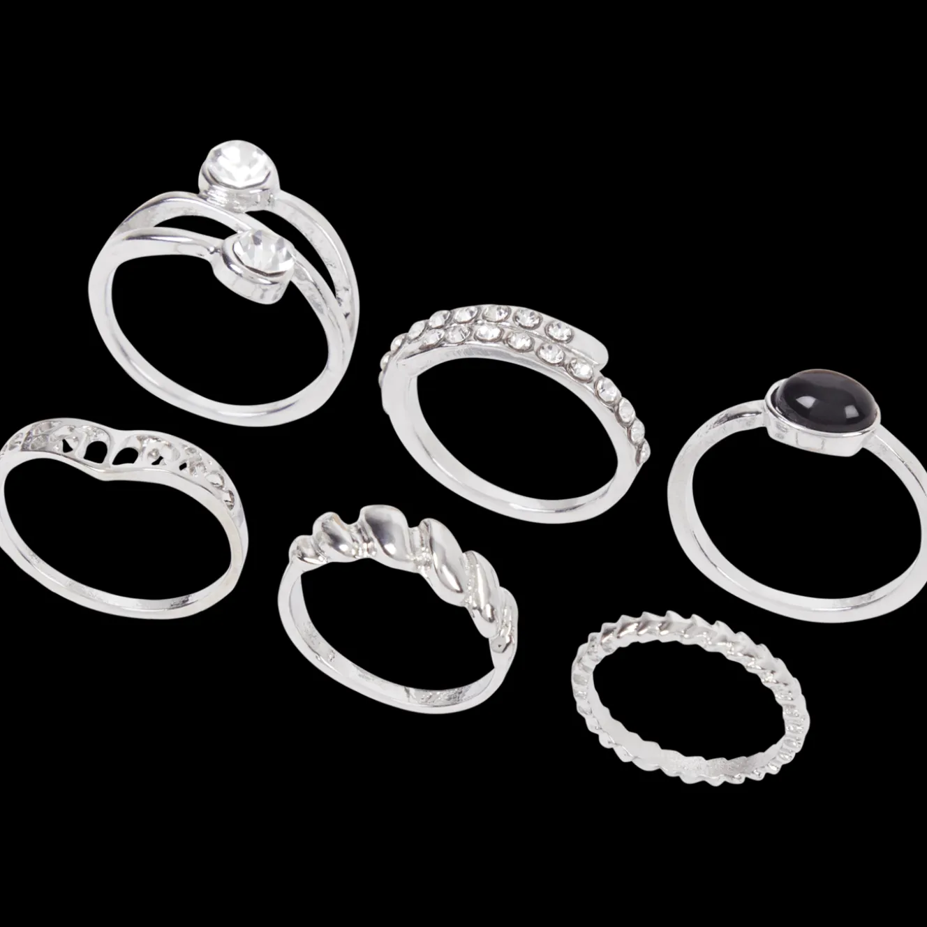 Action Uhren & Schmuck<Trendz Ringset