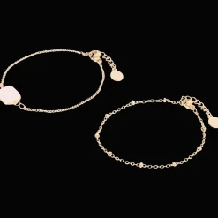 Action Uhren & Schmuck<Vergoldete Armbänder mit Edelstein