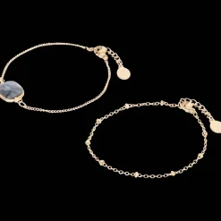 Action Uhren & Schmuck<Vergoldete Armbänder mit Edelstein