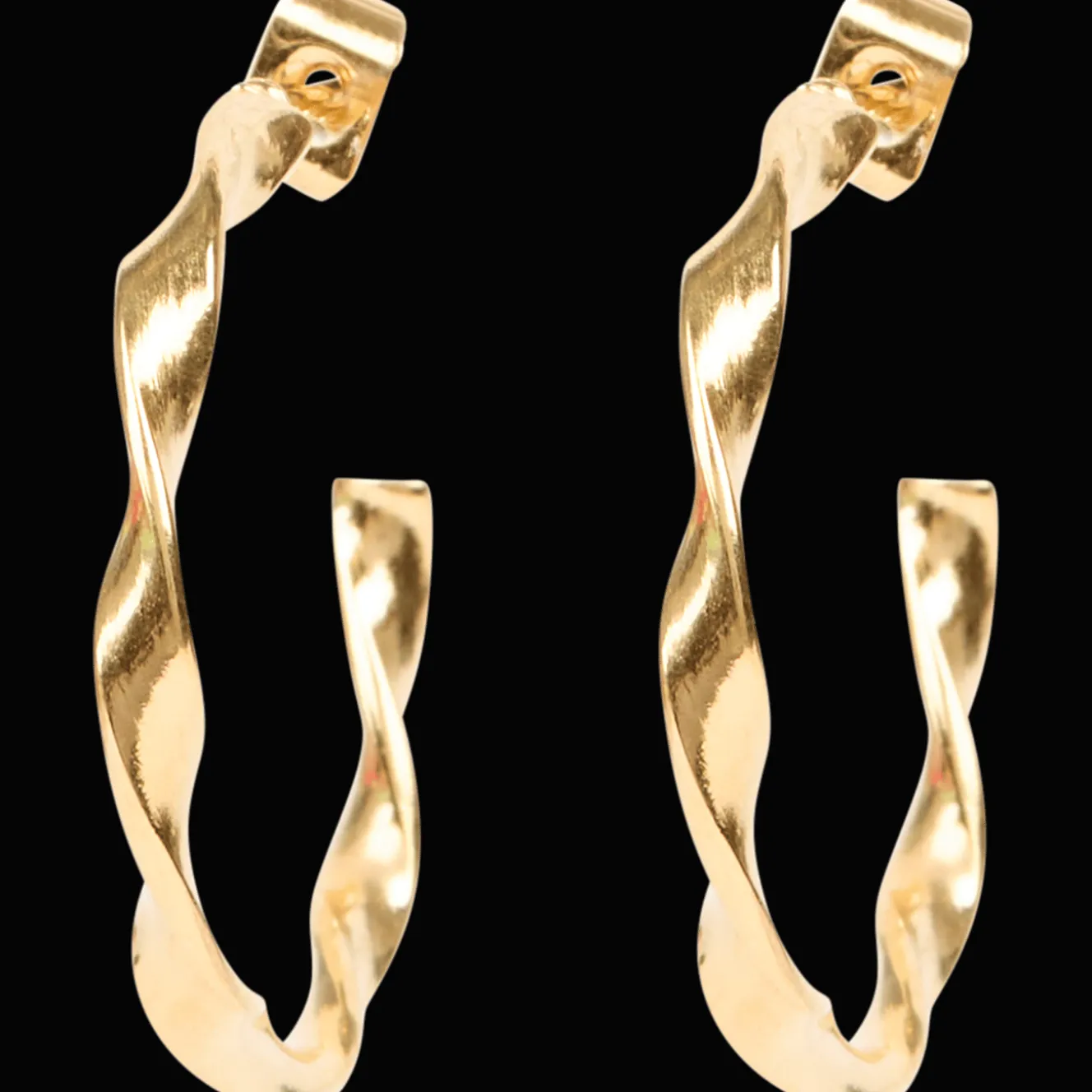 Action Uhren & Schmuck<Vergoldete Ohrringe