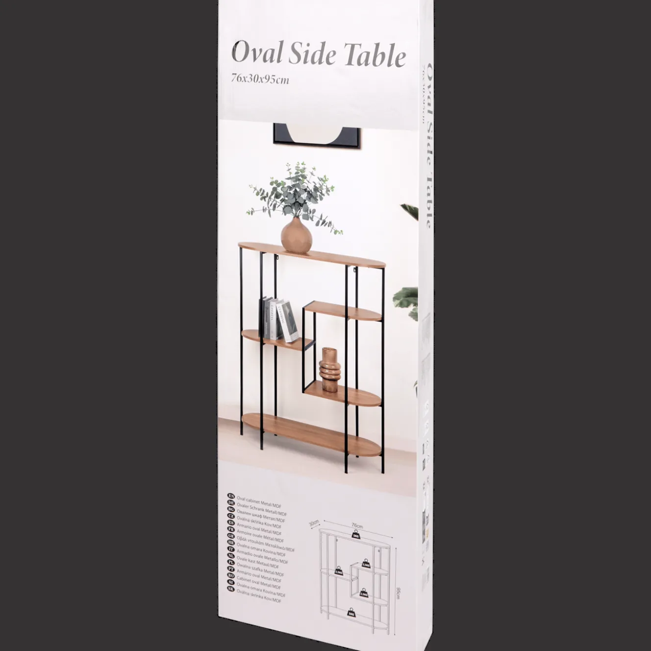 Action Wohnaccessoires<Wandschrank aus Metall