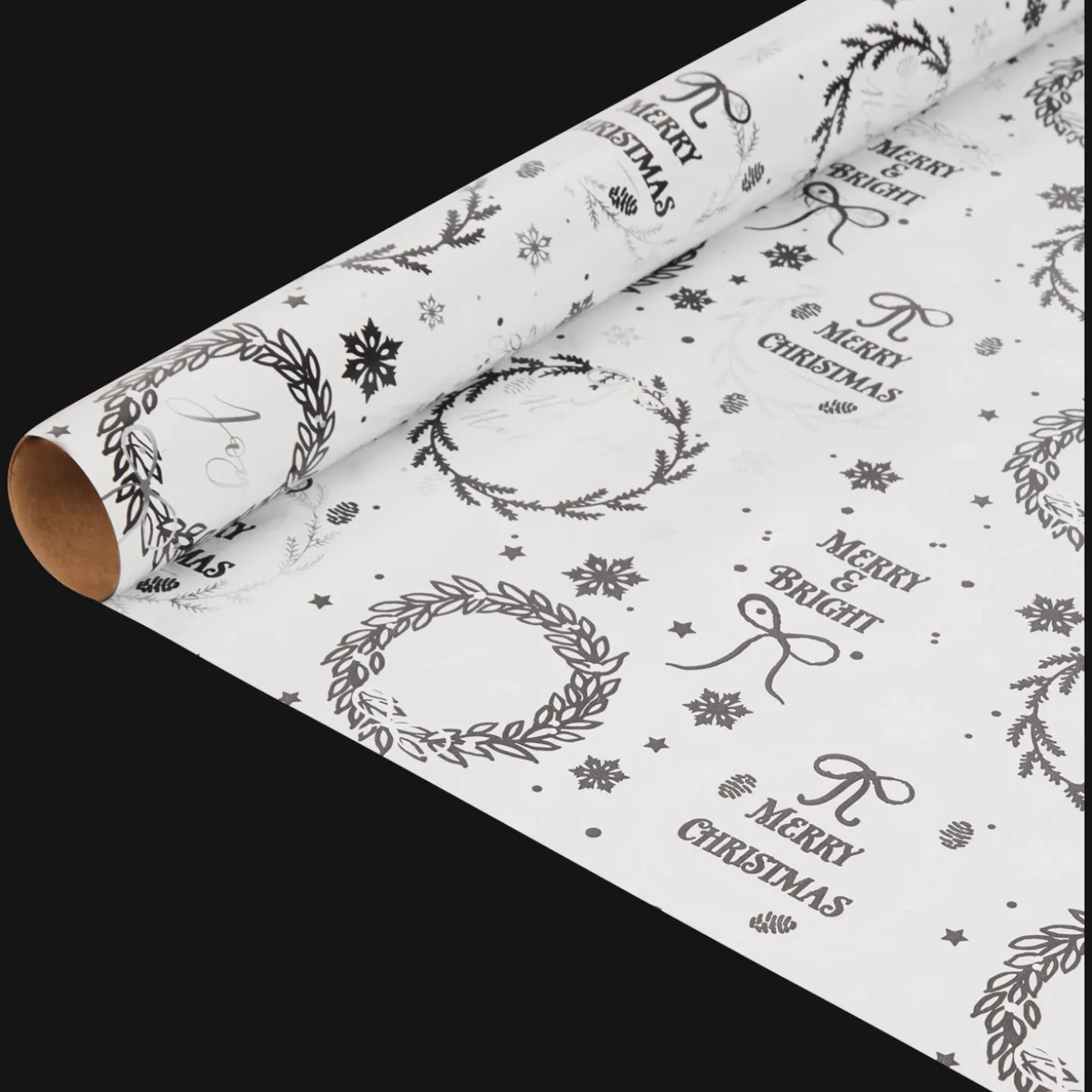Action Geschenkverpackung<Weihnachtliche Metallic-Geschenkfolie