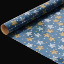 Action Geschenkverpackung<Weihnachtliche Metallic-Geschenkfolie