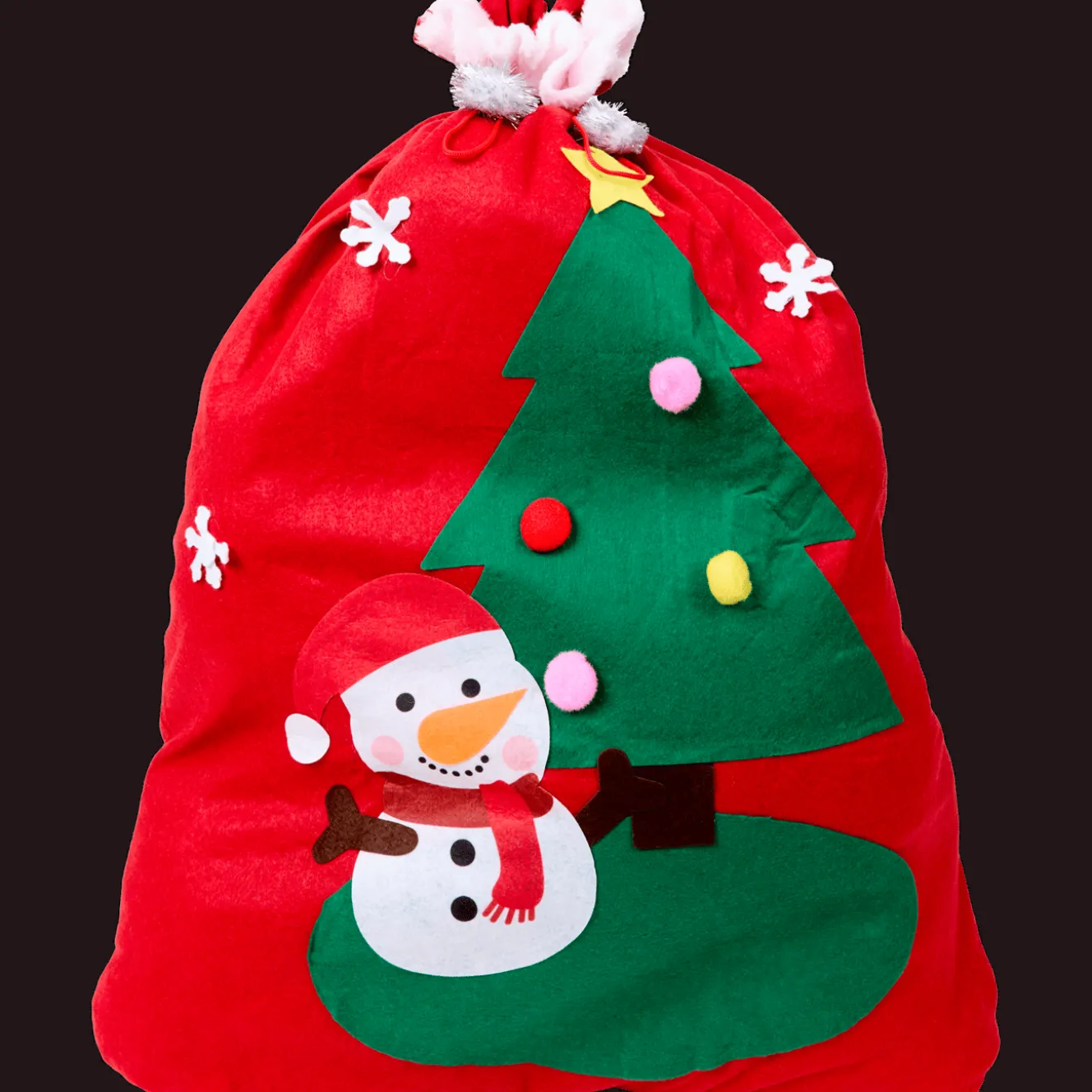 Action Geschenkverpackung<Weihnachtlicher Geschenkbeutel