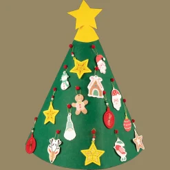 Action Basteln<Weihnachtsbaum-Dekoset