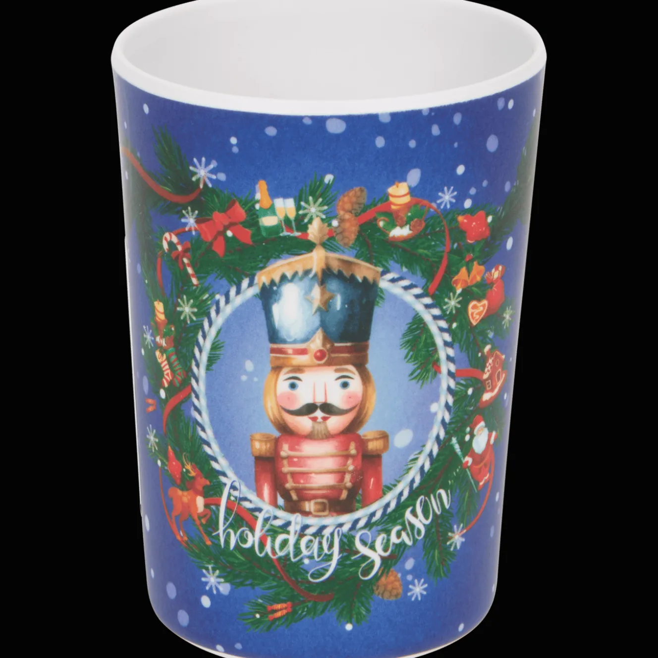 Action Geschirr<Weihnachtsbecher