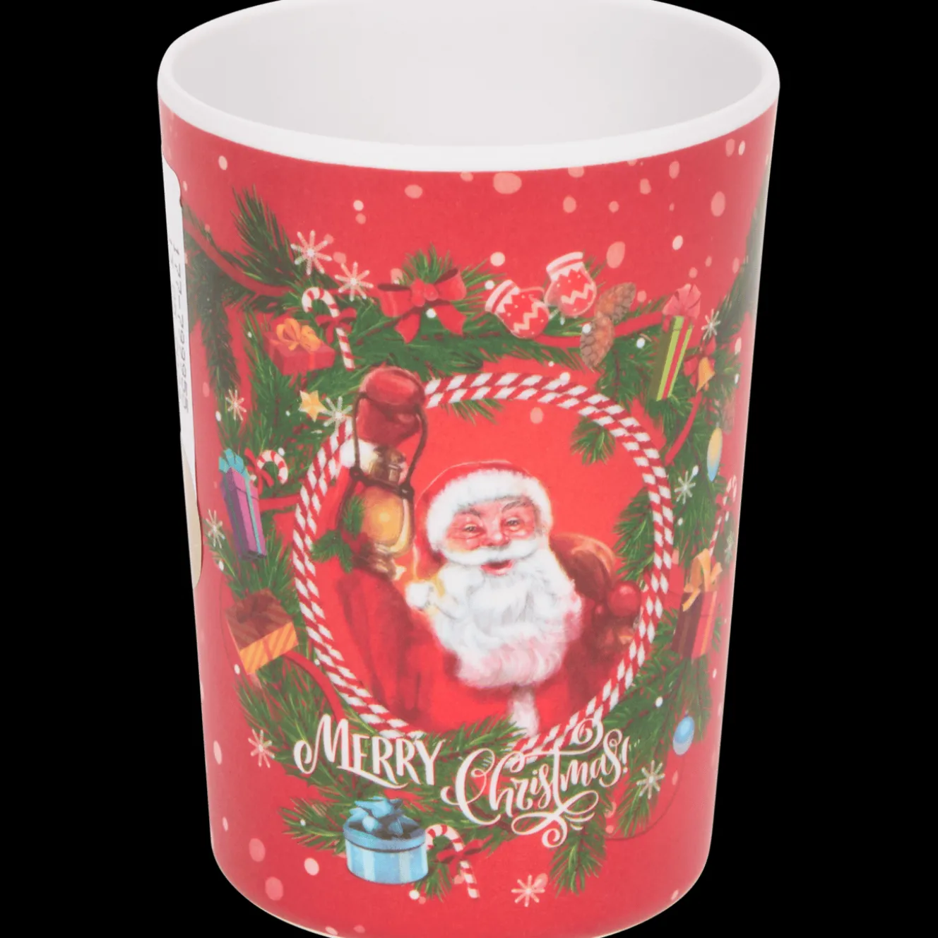 Action Geschirr<Weihnachtsbecher