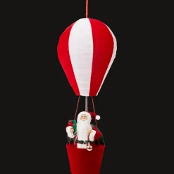 Action Saisondekoration<Weihnachtsfigur im Heißluftballon