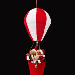 Action Saisondekoration<Weihnachtsfigur im Heißluftballon
