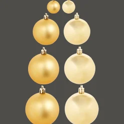 Action Saisondekoration<Weihnachtskugeln aus Kunststoff
