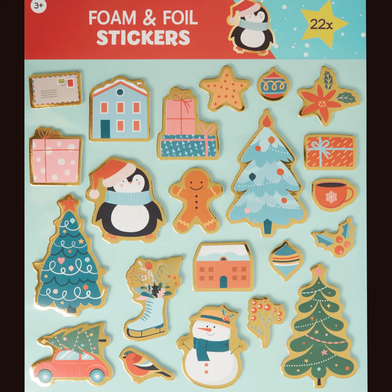 Action Basteln<Weihnachtssticker