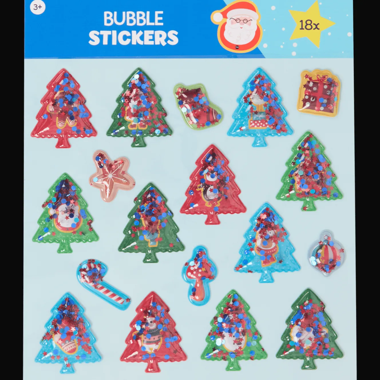 Action Basteln<Weihnachtssticker