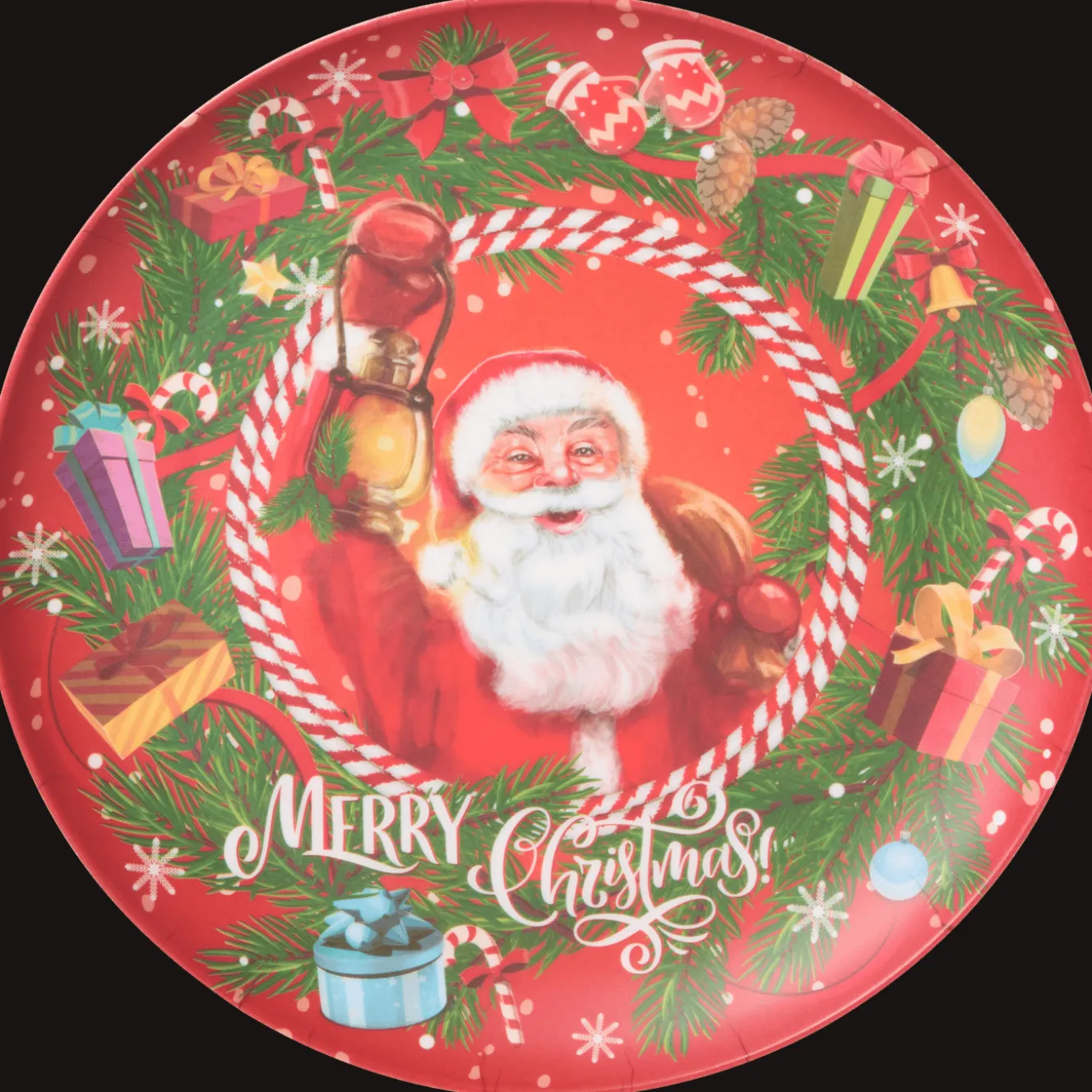 Action Geschirr<Weihnachtsteller