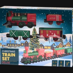 Action Saisondekoration<Weihnachtszug mit Licht und Sound
