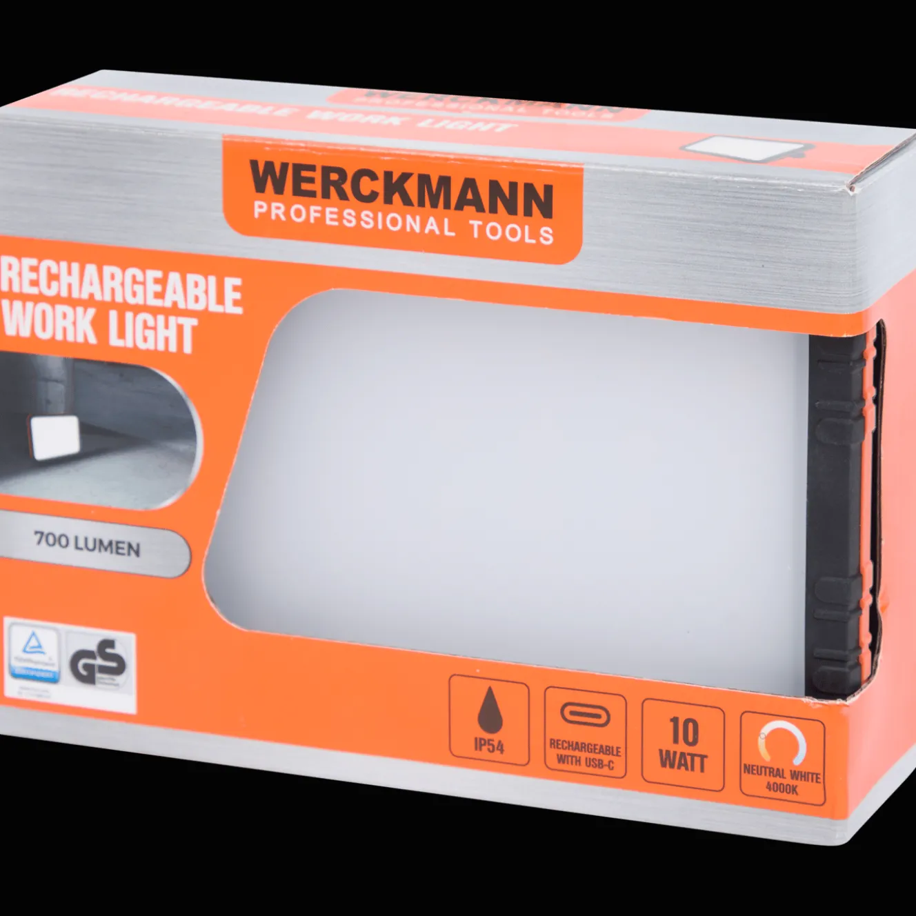 Werckmann Beleuchtung<Aufladbare Arbeitsleuchte