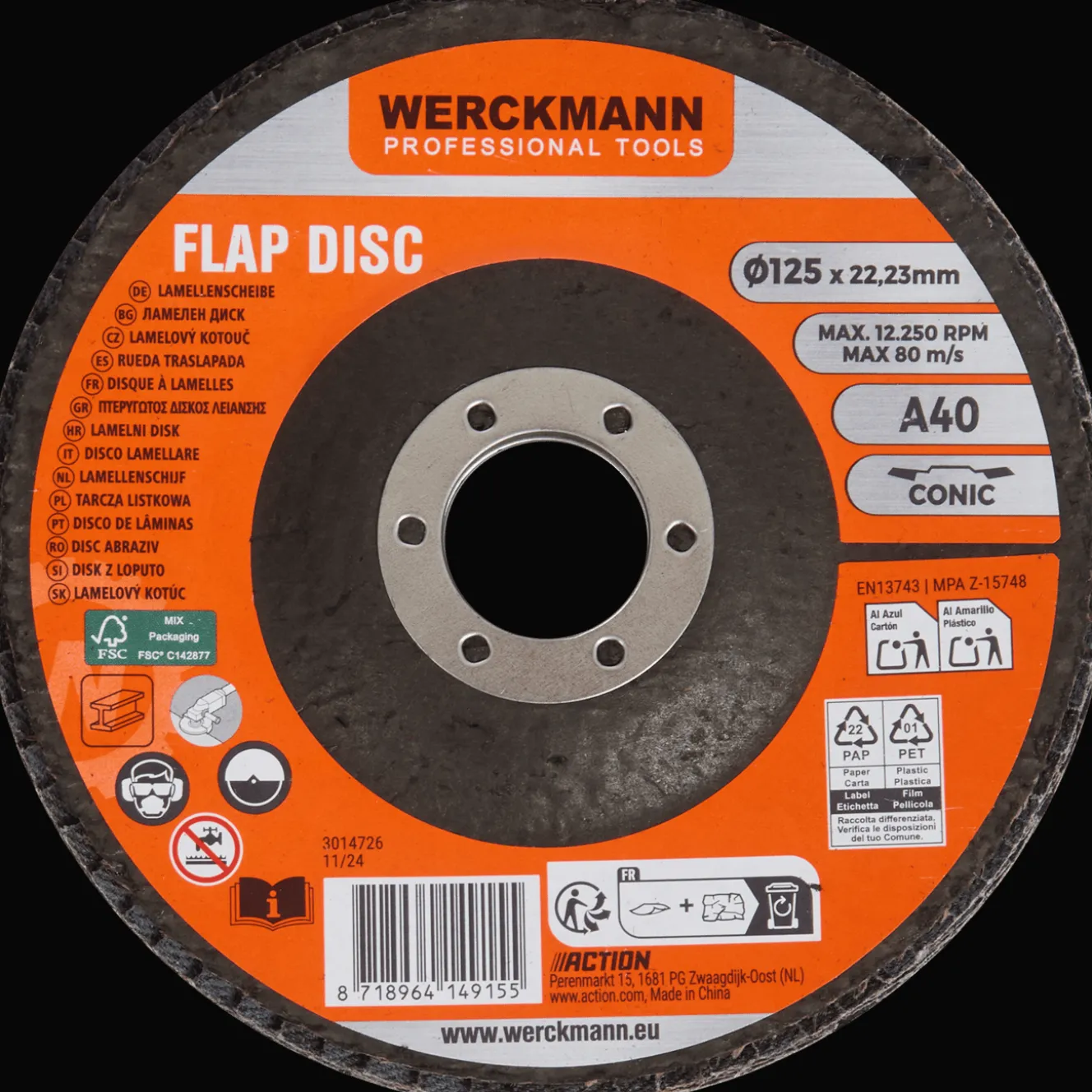 Werckmann Werkzeug<Lamellenscheibe