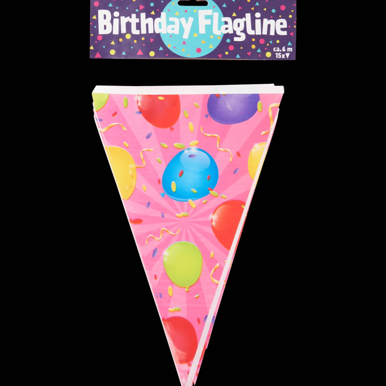 Action Partyartikel<Wimpelkette Geburtstag