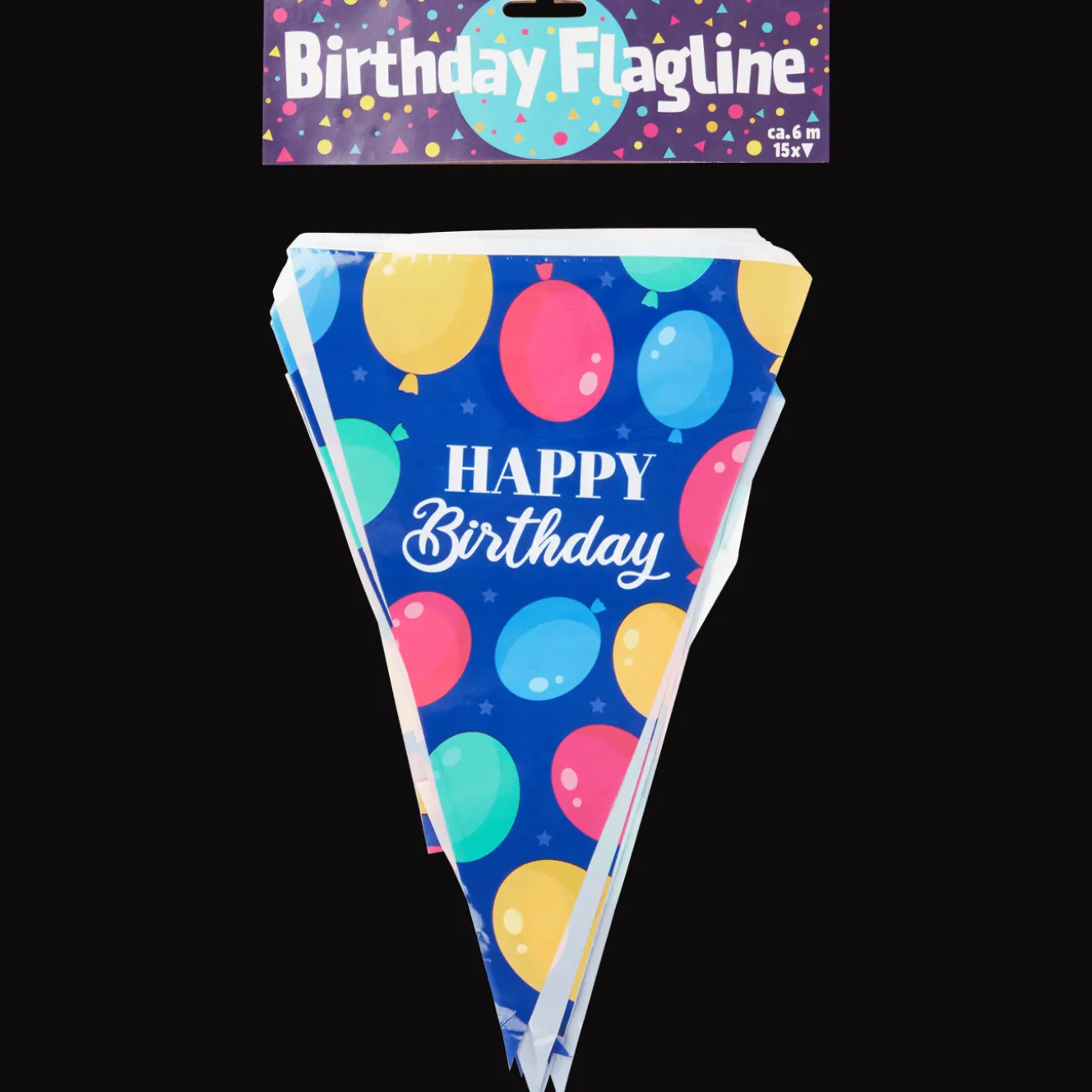 Action Partyartikel<Wimpelkette Geburtstag
