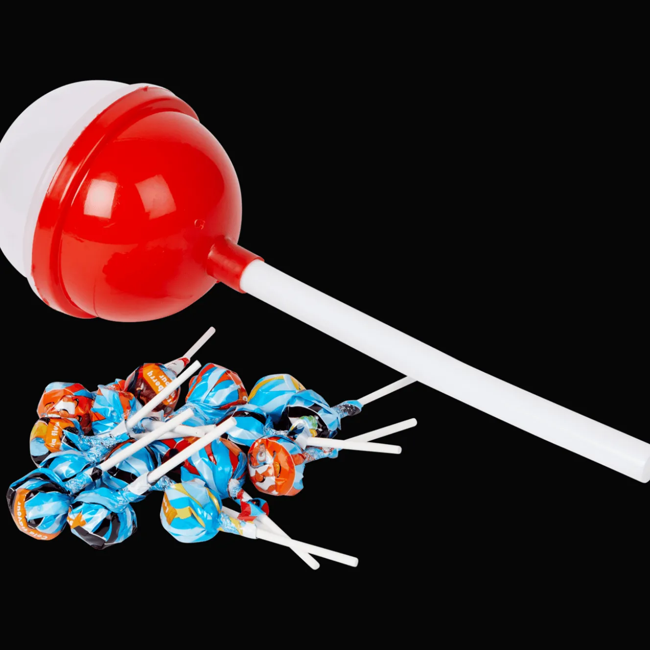Action Süßigkeiten & Lakritz<XL-Lolli mit Inhalt