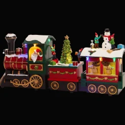 Action Saisondekoration<Zug Weihnachtsszene
