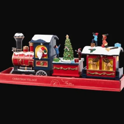 Action Saisondekoration<Zug Weihnachtsszene